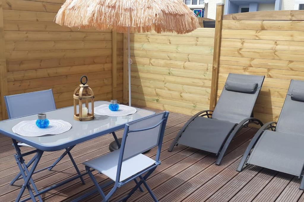 לה פורטל "La Mer Boheme", Patio, Parking Prive, 8 Mn Plage מראה חיצוני תמונה